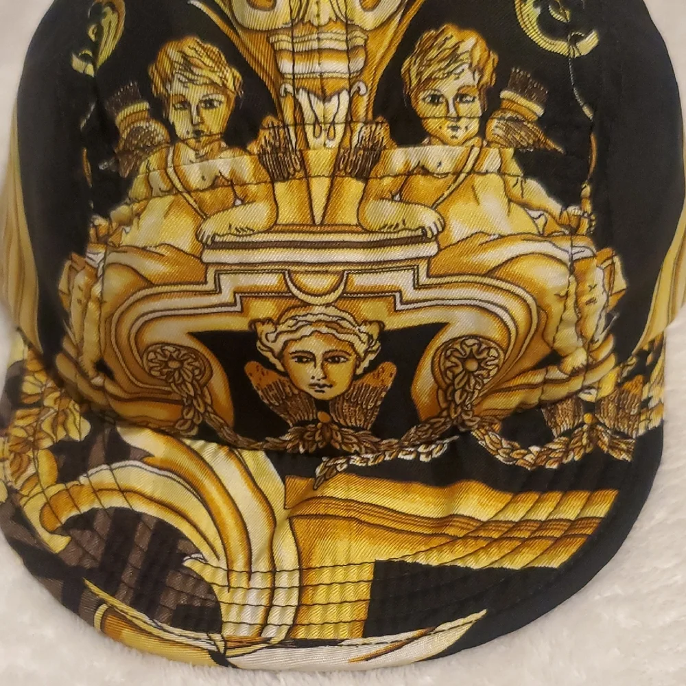 FENDACE Fendi x Versace Silk Cap Hat - Picture 5 of 17